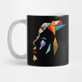 Rostro Mujer Colores Mug